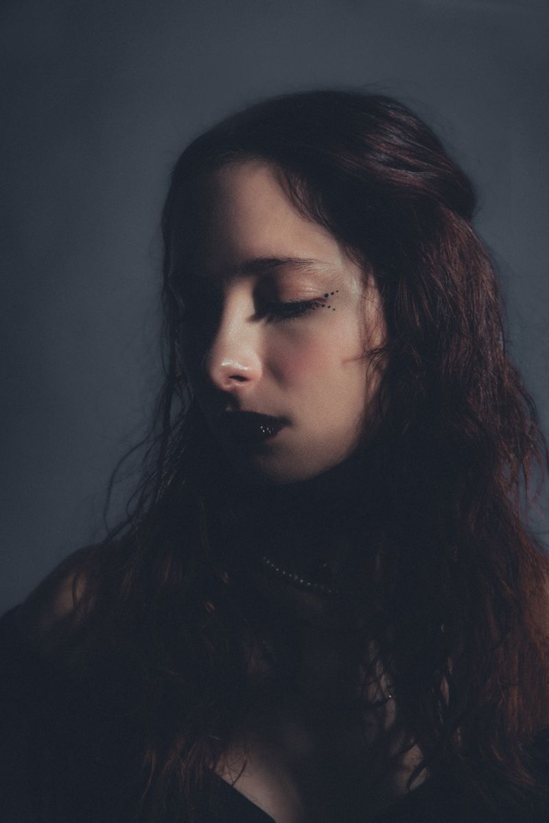 Portrait in soft, dramatic lighting